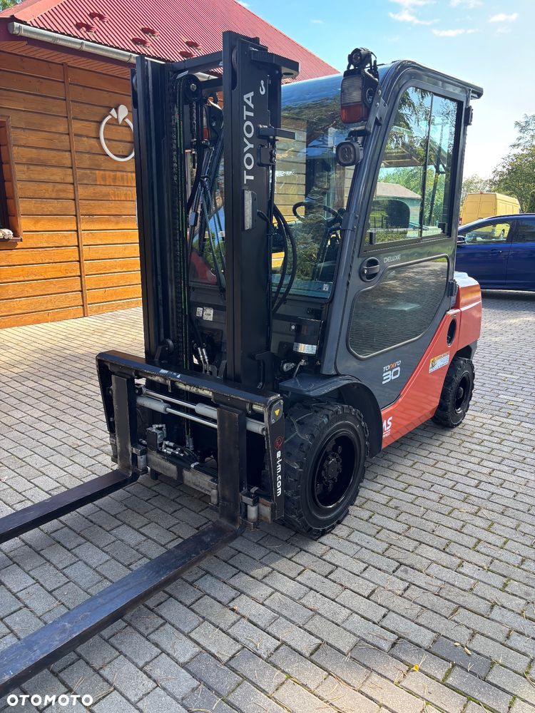 Toyota 8FDF30 8Fd30 Tonero Kabina Klimatyzacja 3 t diesel - 13