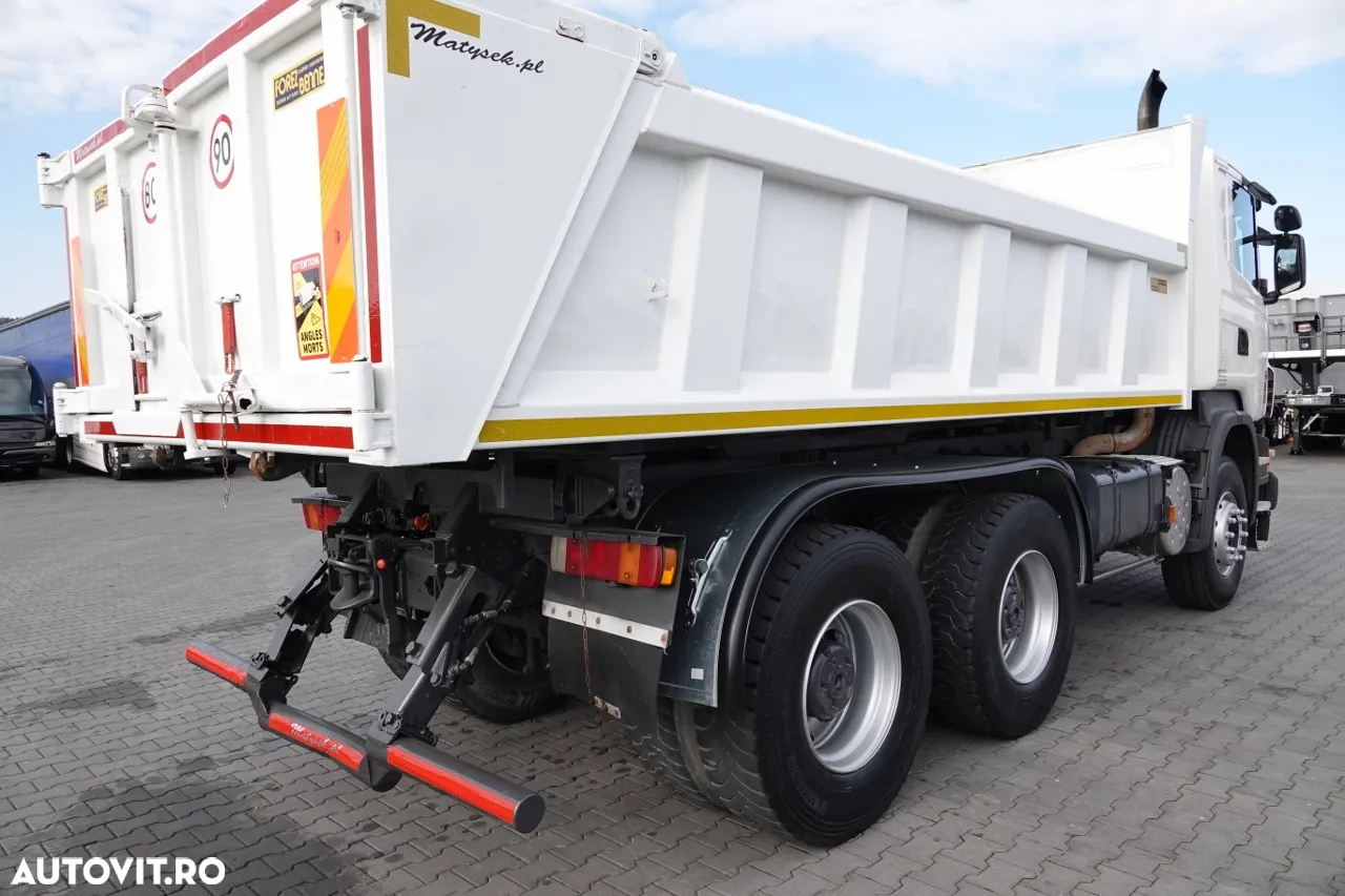 Scania R 420/ 6x4 / 2-SIDE TIPPER / HYDROBRATA / BORDMATIC / HYDROKLAPA / MANUAL / IMPORTAT - 21