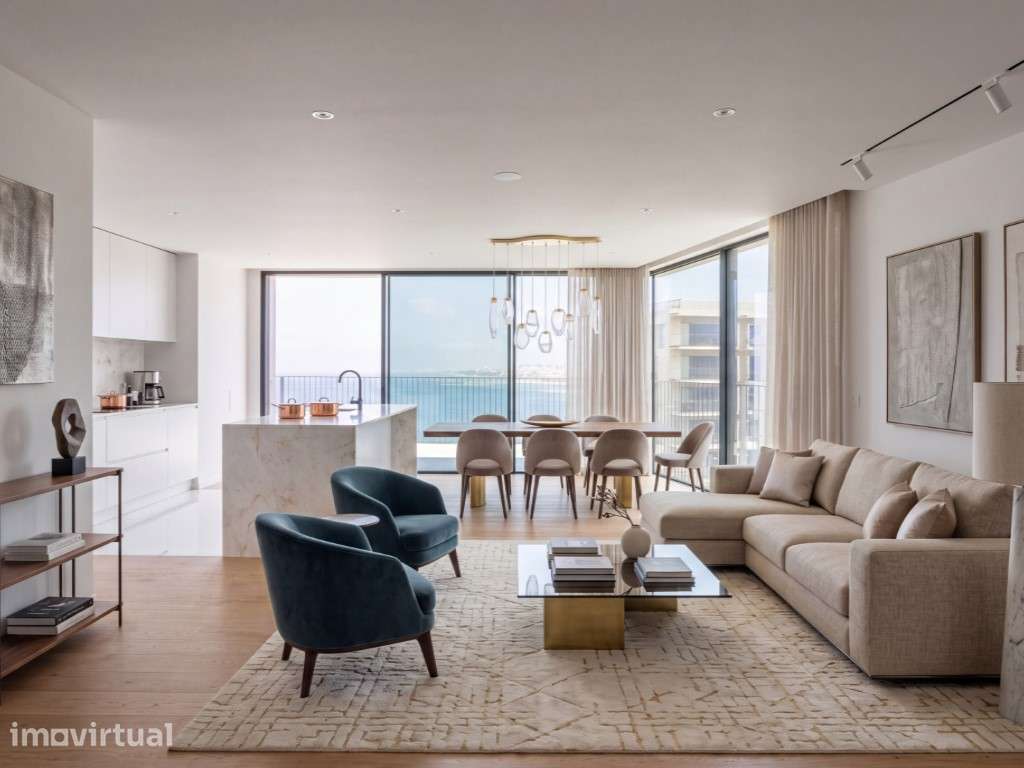 Penthouse T4 c/ Vista Mar e Rio | Canidelo - Grande imagem: 2/14