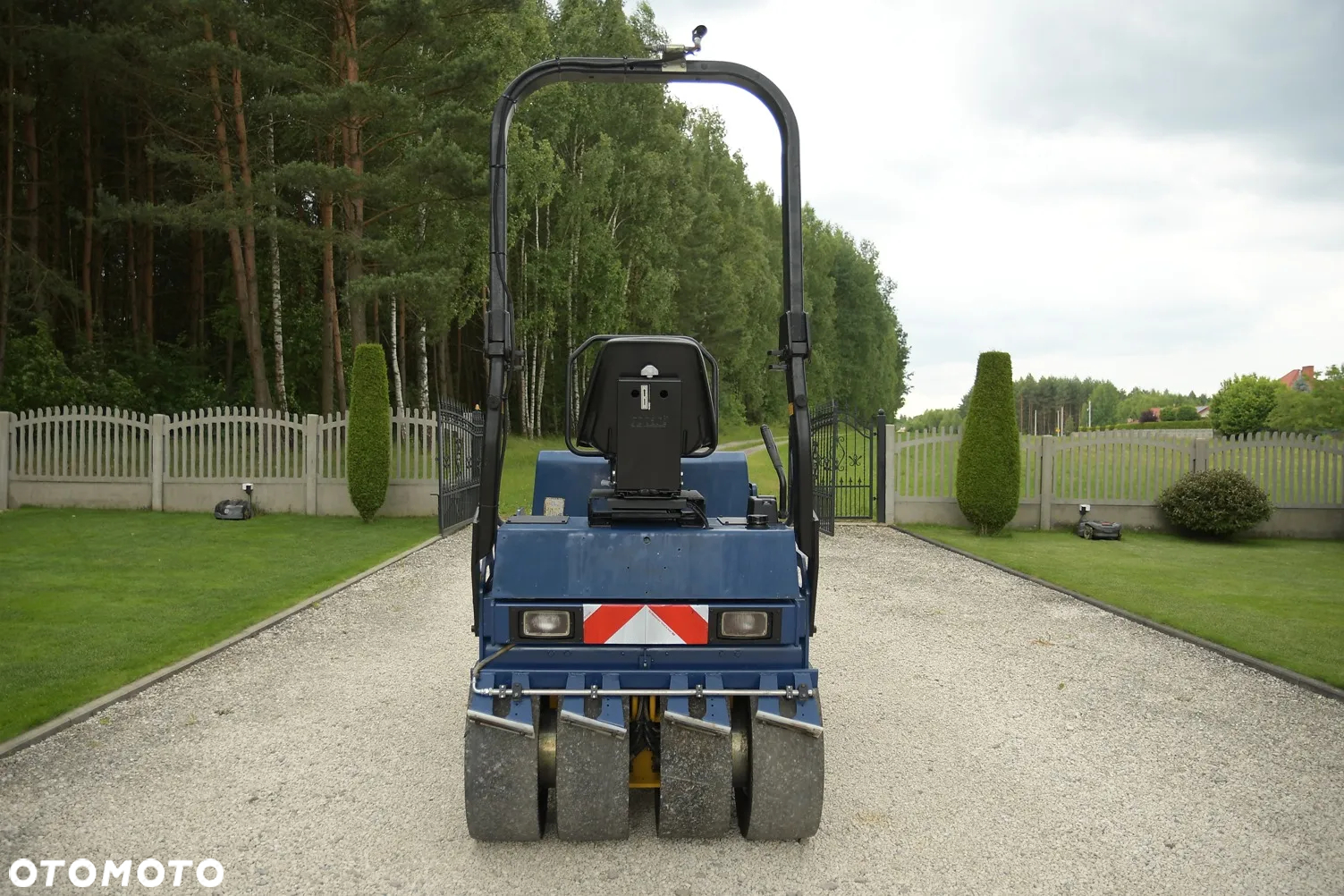 Dynapac WALEC DYNAPAC * + LAWETA DO TRANSPORTU * SUPER ZADBANY! - 6