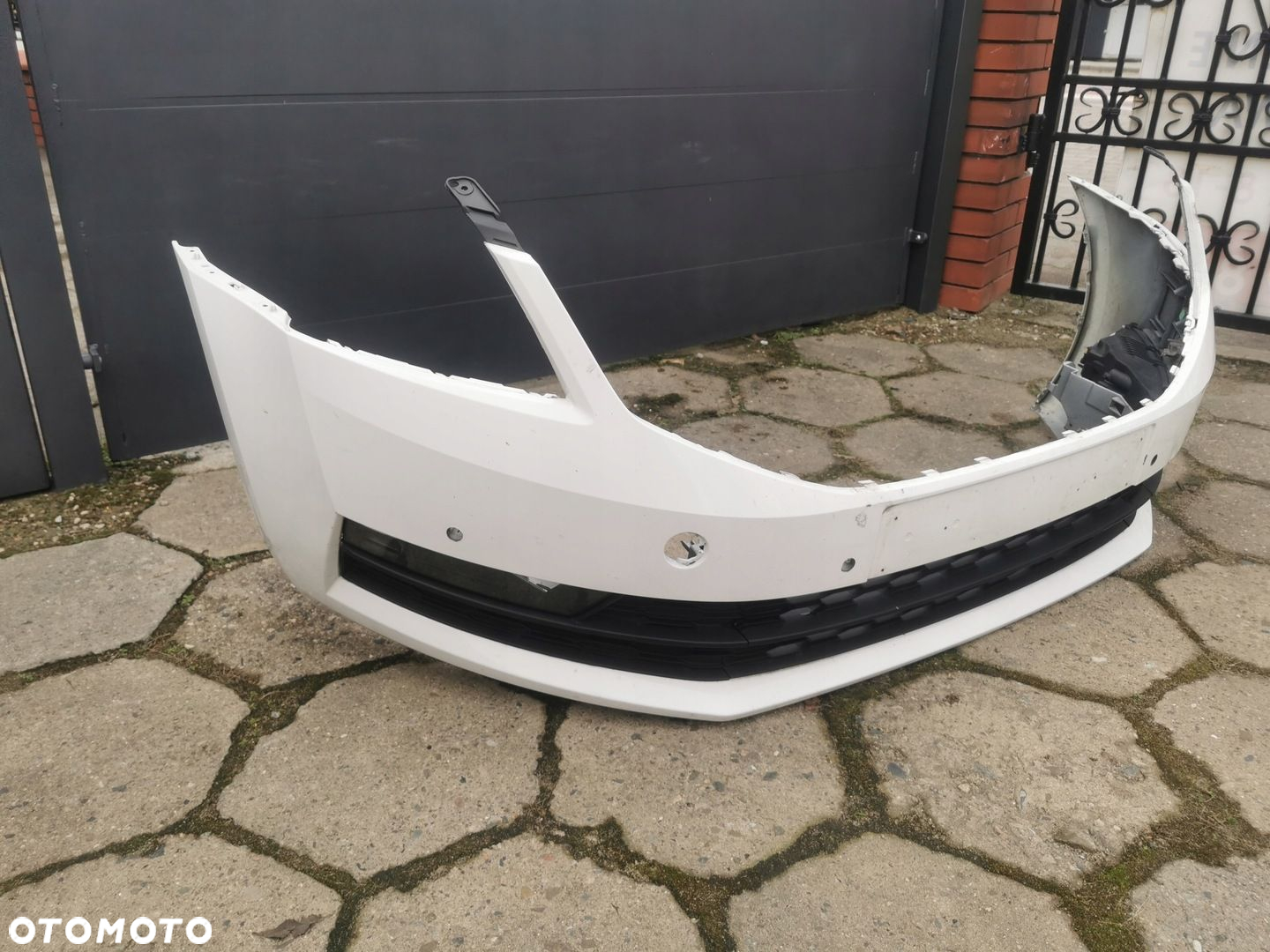 ZDERZAK PRZÓD SKODA OCTAVIA III LIFT PDC OE 5E0807221N - 3