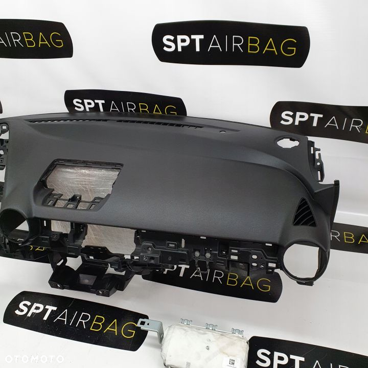 MAZDA 2 LIFT DESKA ROZDZIELCZA KONSOLA KOKPIT PULPIT PODUSZKI AIRBAG AIR BAG PASY KIT SET - 4