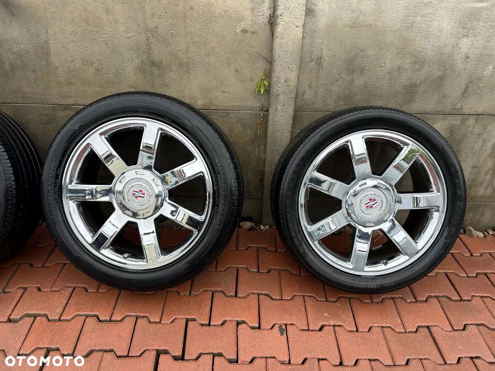 CADILLAC ESCALADE III 6,2 V8 2006-2014 FELGI ALUMINIOWE ALUFELGI 22" CHROM CHROMOWANE KOŁA LETNIE 285/45R22 - 3