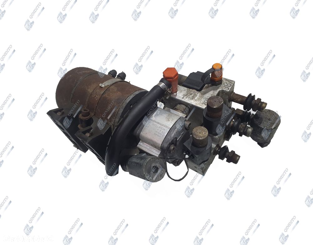POMPA HYDRAULICZNA DHOLLANDIA 100778161 P11S 24V MP25 Z ZAWORAMI - 1