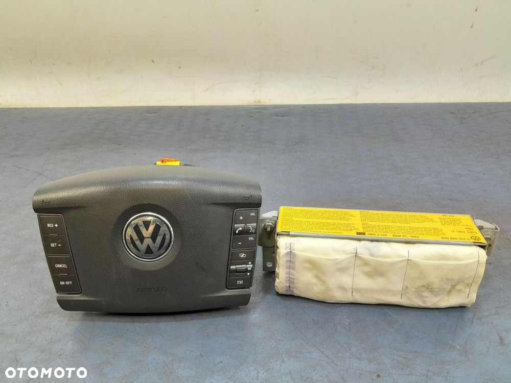VW PHAETON DESKA ROZDZIELCZA PODUSZKI PASY - 12
