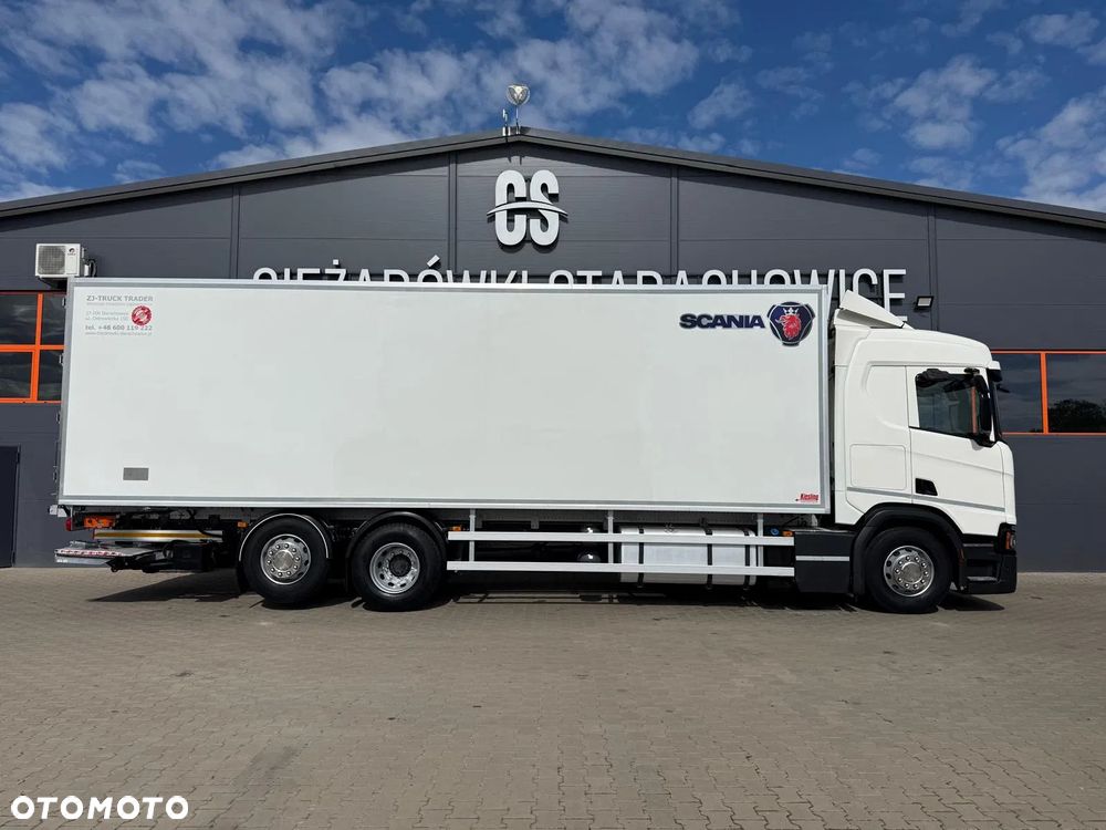 Scania R 450 chłodnia // 22 Epal // Świeżo z Niemiec! // sypialka // winda DHOLLANDIA // kühlkoffer, refrigerated box, fridge - 6