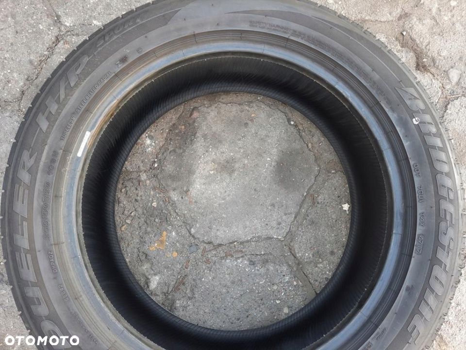 255/50R20 Bridgestone Dueler komplet opon lato 7,0 - 9
