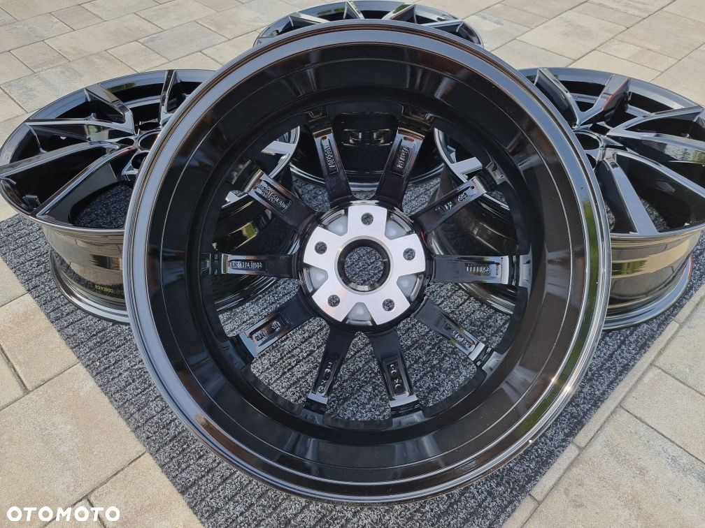 Dacia Duster 17 " Felgi aluminiowe 5x114,3 Daster I / II Czarny połysk - 7
