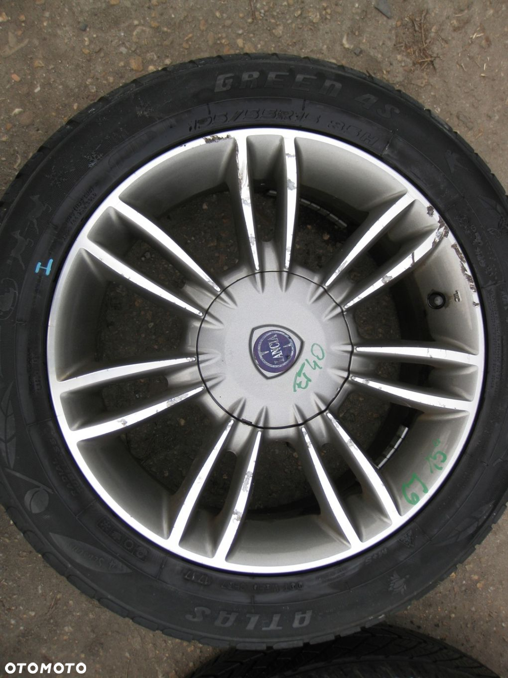 LANCIA YPSILON FELGI ALUMINIOWE 6J x15 ET40 4x98 735425975 KOMPLET - 4