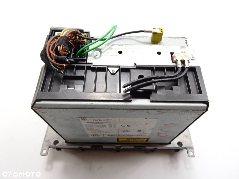 radio cd mercedes clc w203 a2039000100 - 8