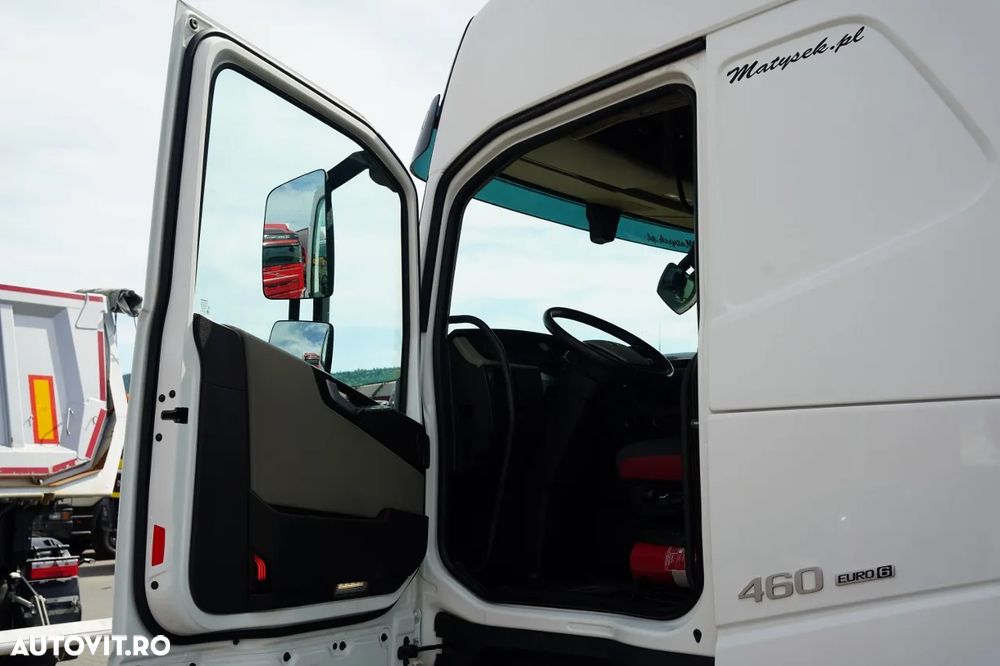 Volvo FH 460 / KIT / I-PARK COOL / MEGA / PLATFORMĂ JOSĂ / + FLIEGL / MEGA CORTINĂ / LOCĂ DIN OȚEL - 7 M / ACOPERIȘ RIDICAT / PLATFORMĂ JOSĂ - 25