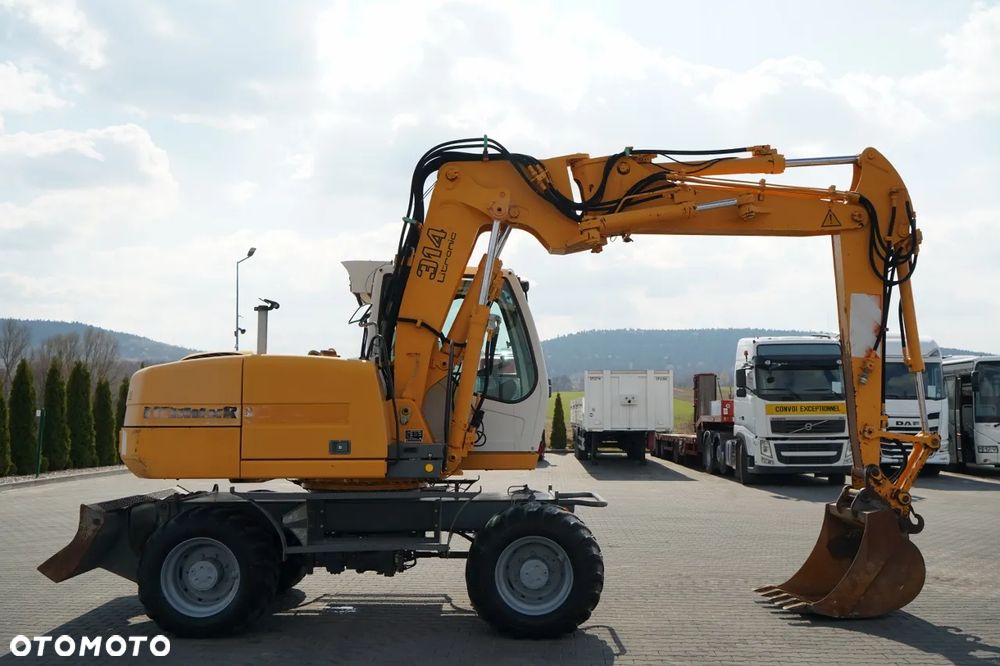 Liebherr A314 LITRONIC / KOPARKA KOŁOWA / KLIMATYZACJA / - 6