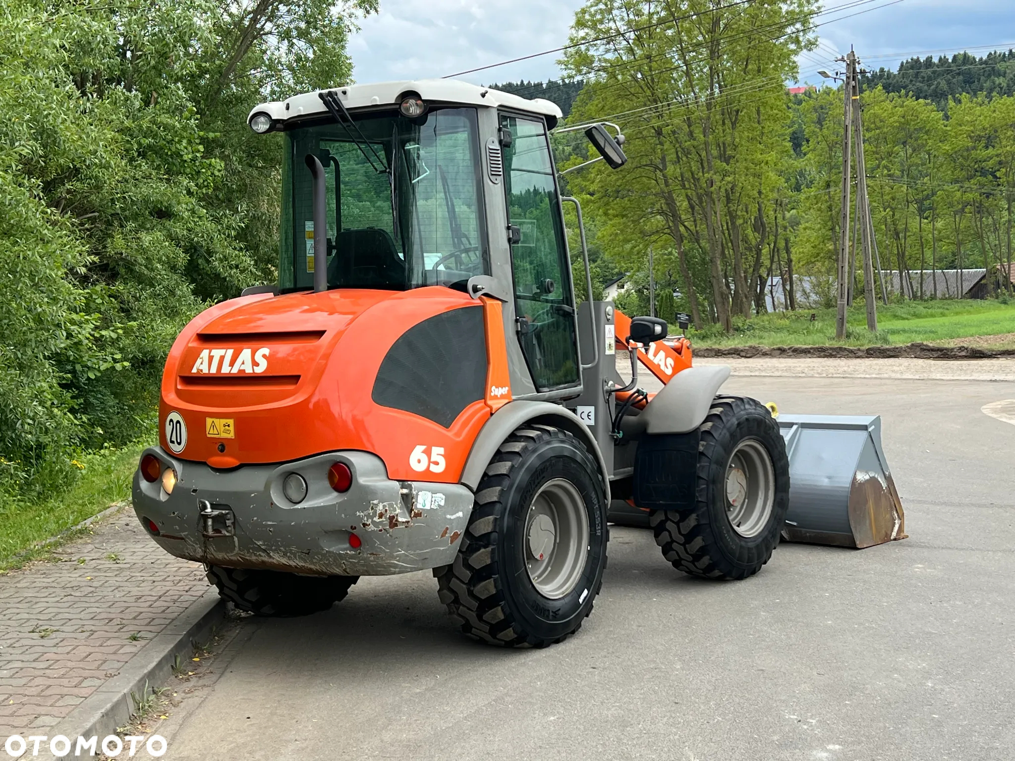 Caterpillar * Ładowarka Atlas AR 65 Super * Sprowadzona * Stan Perfekcyjny ! - 12