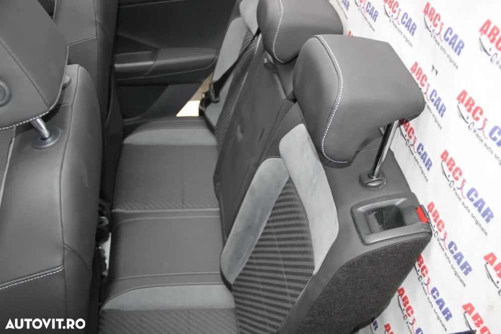 Interior din piele si textil VW T-Roc (A11) R-Line 2017-prezent - 4