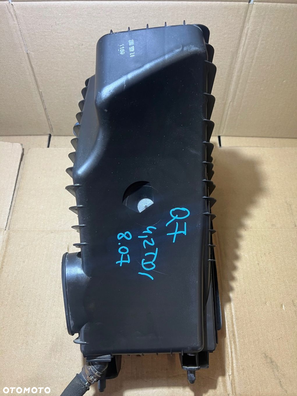 AUDI Q7 4L 4.2 TDI OBUDOWA FILTRA POWIETRZA 7L8128601C 7L0129620 - 6