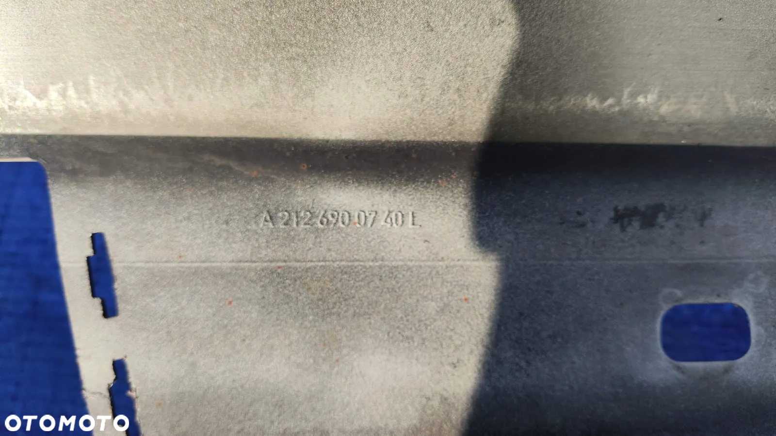 LISTWA NAKŁADKA PROGOWA PRÓG LEWY KOLOR 755 775 197 623 A2126900140 A2126900740 MERCEDES W212 SEDAN KOMBI - 9