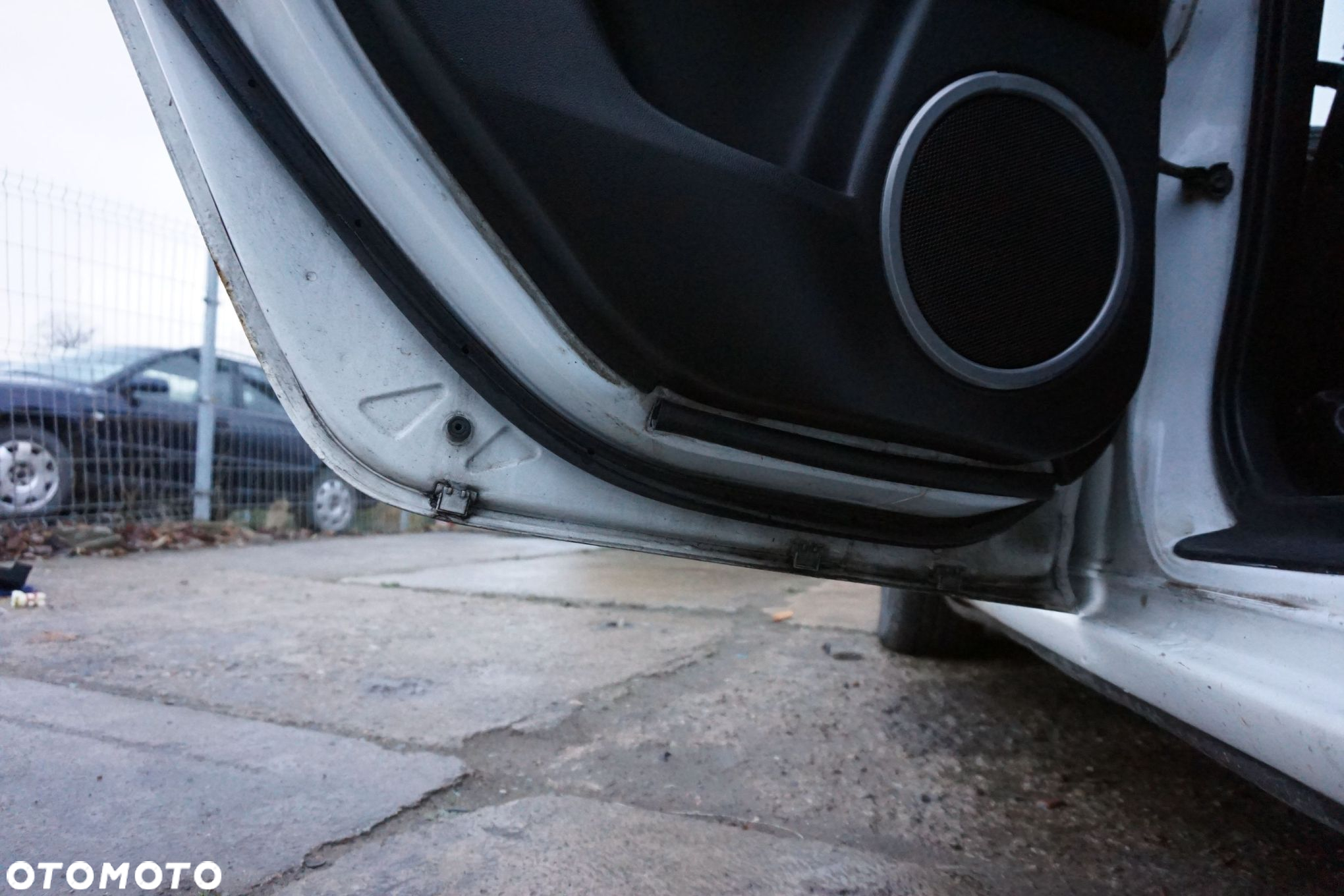 DRZWI TYLNE LEWE 3 I BK LIFT 5D HB A4D  BIAŁY MAZDA 2006-2009 - 11