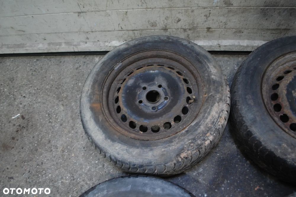 FELGI STALOWE + OPONY ZIMOWE KBA43737 5X112 ET45 6J 195/65R15 AUDI A4 A6 C6 VW SKODA SEAT - 4