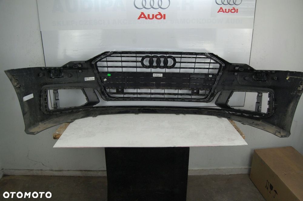 ZDERZAK AUDI A6 C8 4K 4K0 2019-2021 S-LINE GRILL - 4