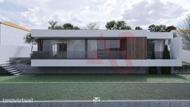 Terreno para construção com 800 m2 e projeto aprovado em Revinhade, Fe - Grande imagem: 2/14