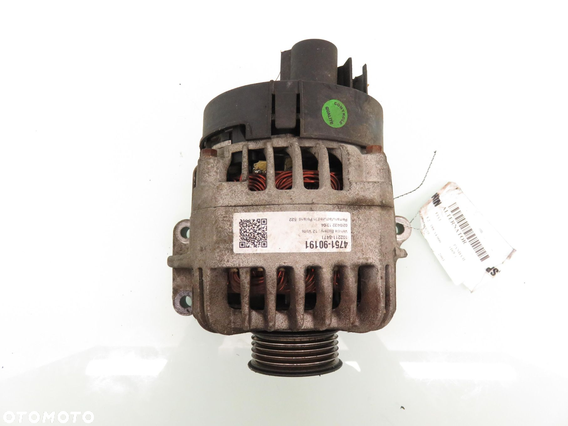ALTERNATOR FIAT PANDA II 1.2 1022118471 - 4
