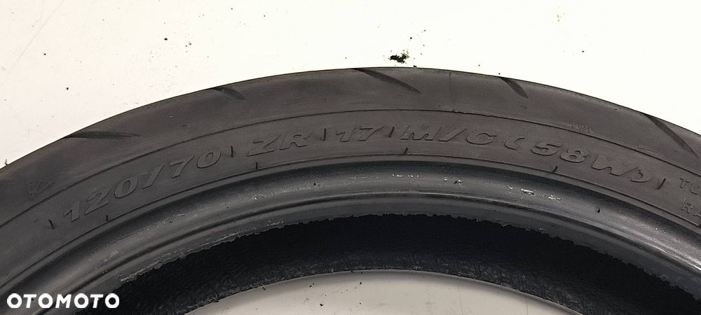 OPONA MOTOCYKL 17 DUCATI ST3 PIRELLI DIABLOO ROSSO 120/70 ZR17 - 5
