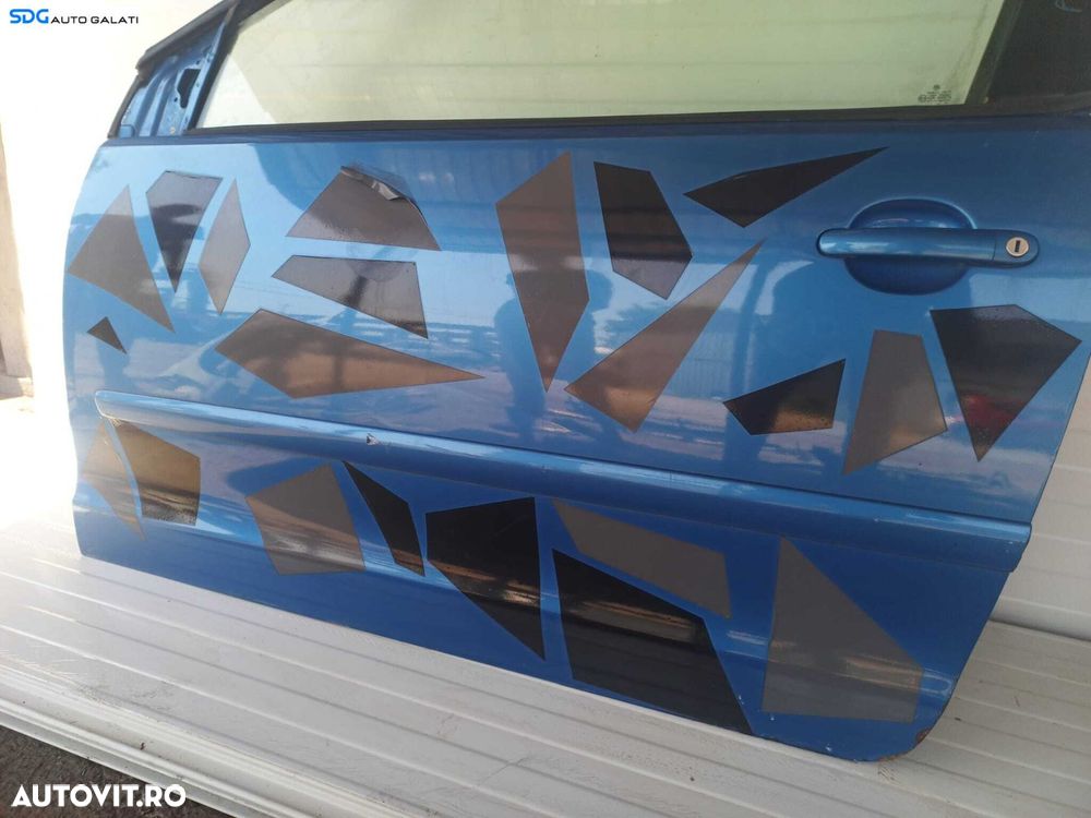 Usa Usi Portiera Portiere Stanga Dezechipata Volkswagen Polo 9N Coupe 2002 - 2008 [L1023] - 6