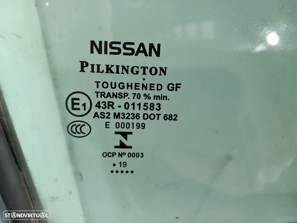 Vidro porta frente direita NISSAN Micra V (K14) - 2