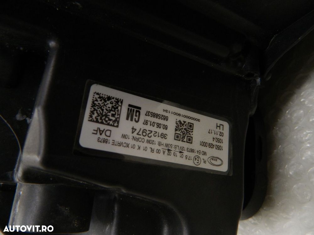 Far stanga Opel Insignia B FULL LED, 2017, 2018, 2019, 2020, cod origine 39122974. - 5