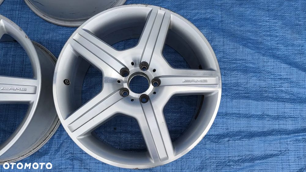FELGA AMG ALUFELGA CZUJNIK 8.5J 9.5J 19 ET43 ORYGINAŁ A2214012602 A2214012702 A0045429818 MERCEDES S-KLASA W221 CL W216 - 12