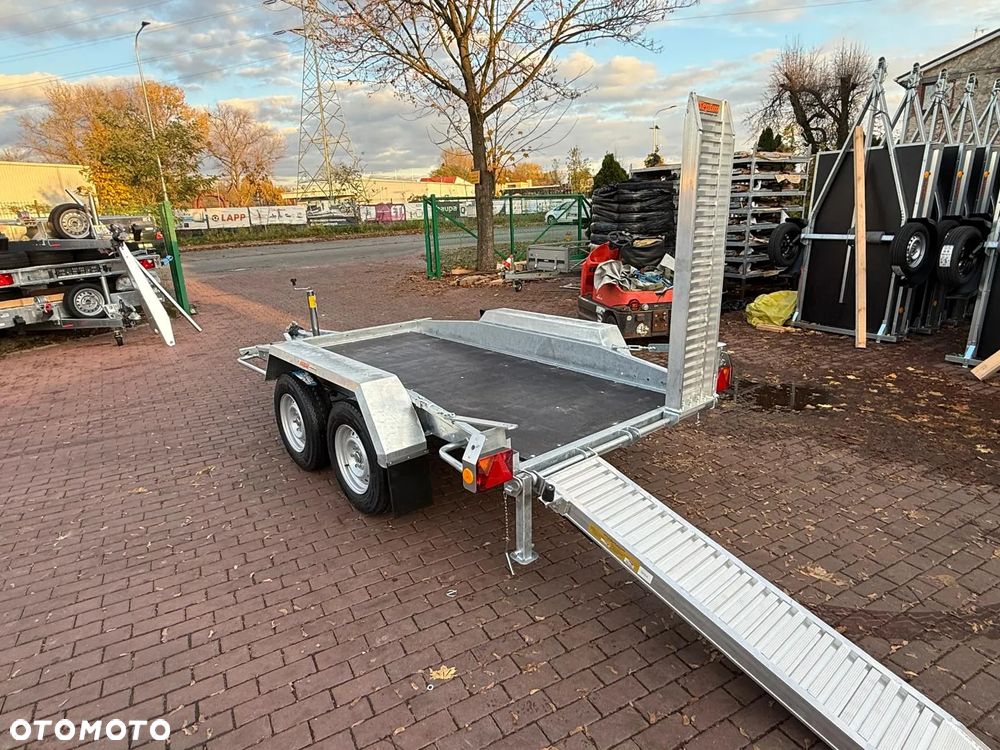 Neptun Przyczepa do przewozu sprzętu budowlanego Neptun LOADMAX N35-350 2bld 3,5x1,7 3500kg 2 osie pod koparke koparka walec MOTOMUS - 13