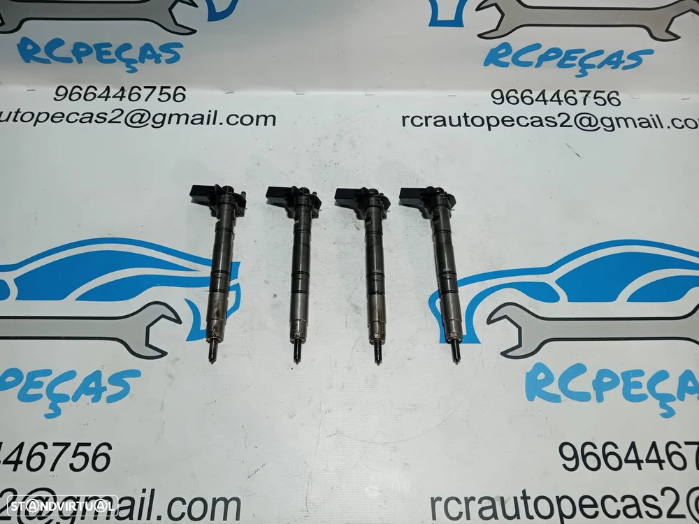 Conjunto 4 Injectores Audi VW Volkswagen Seat Skoda CAG 2.0 TDI 143cv 03L130277 0445116030 - 1