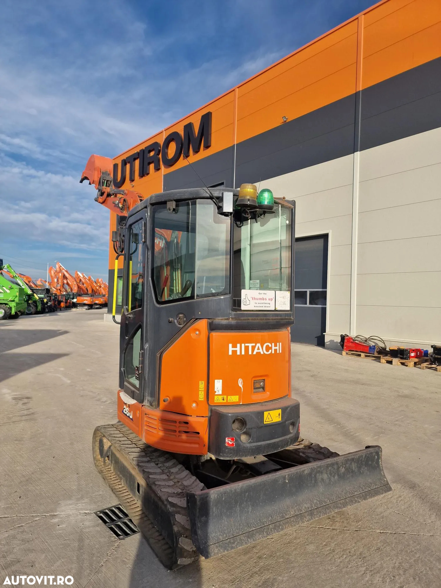 Hitachi ZX26U-6, 2019, 1.546h, cupla rapida+3 cupe, inst picon, posibilitate leasing, STARE FOARTE BUNA-PROMOTIE 29.900 EUR+Tva - 13