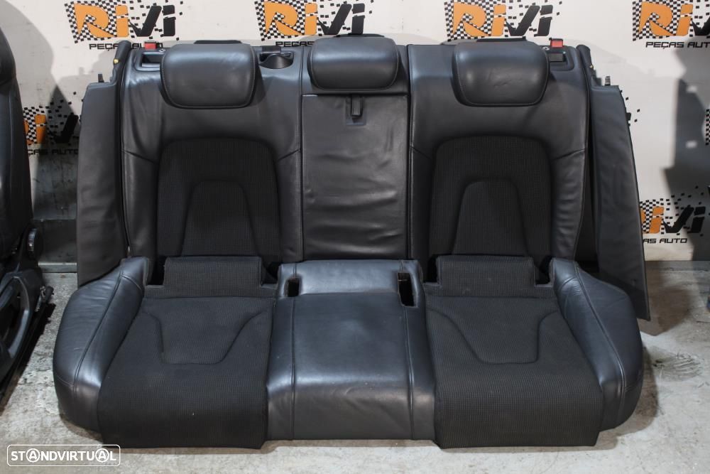 Conjunto De Bancos Audi A4 (8K2, B8)  Bancos Audi A4 B8 Sline Em Pele - 6