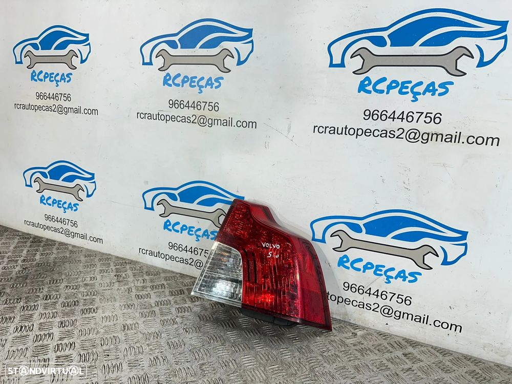 .Conjunto Farolins Tras Traseiros Esquerda Direita Originais Volvo S40 Mk2 II 2003 - 2012 - 9