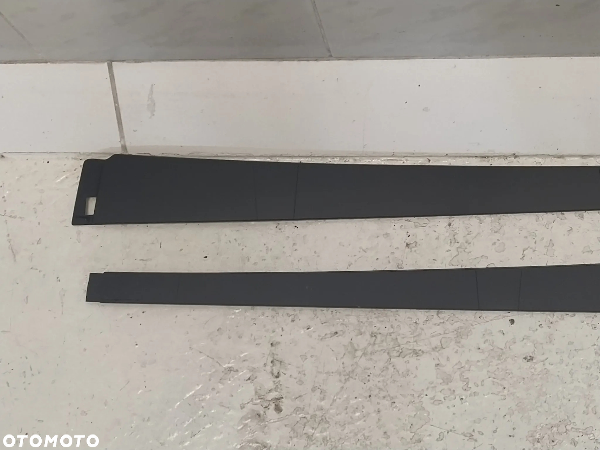 FIAT 500 CABRIO LISTWY PRZEJŚCIE DACHOWE DEKOR LISTWA DACHU LEWA PRAWA KOMPLET NOWA ORYGINAŁ - 3