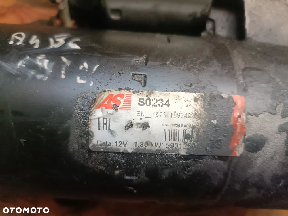 AUDI A4 B6 00-04 1,9 TDI rozrusznik AS S0234 * - 2