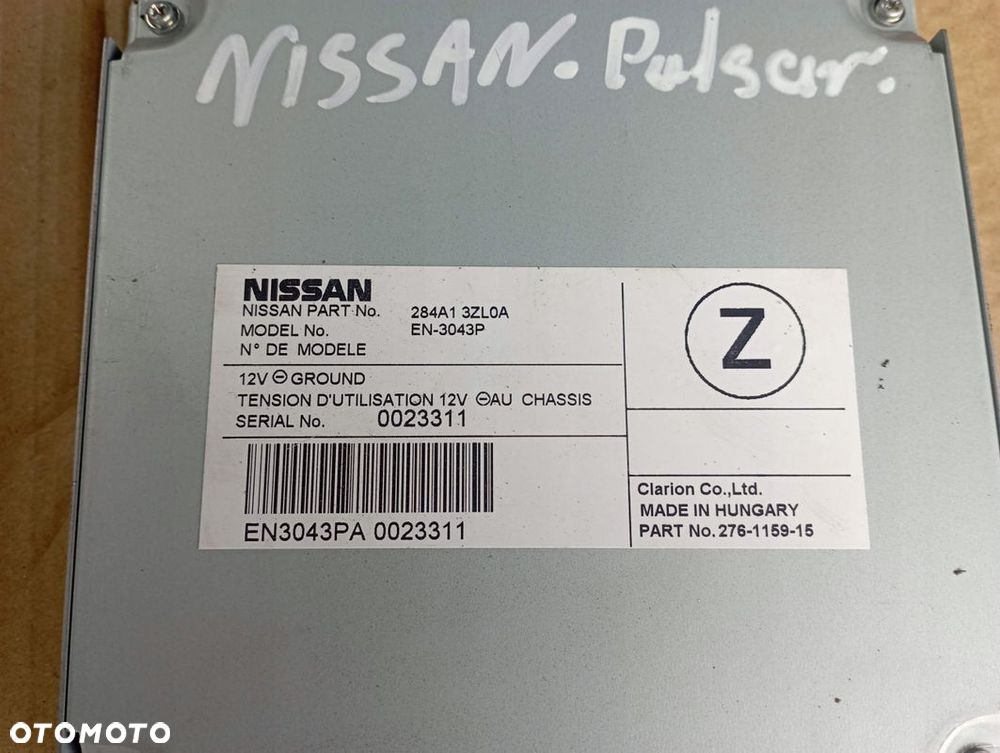 NISSAN PULSAR MODUŁ STEROWNIK KAMERY 284A13ZL0A - 1