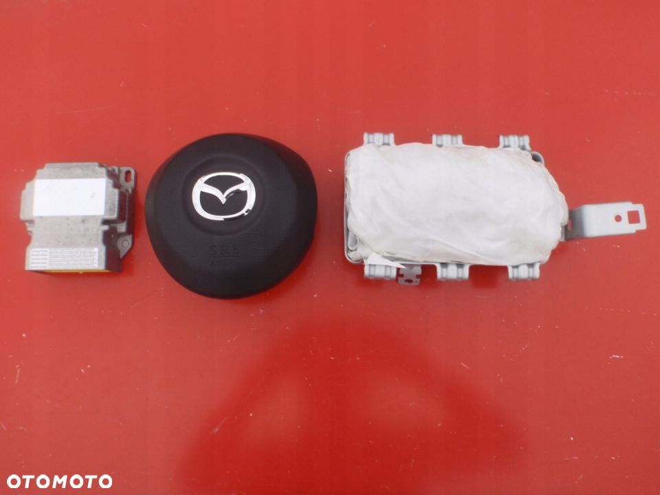 MAZDA II 2 DJ DESKA KONSOLA KOKPIT PULPIT PÓŁKA PARAPET AIR BAG PODUSZKI AIRBAG - 7