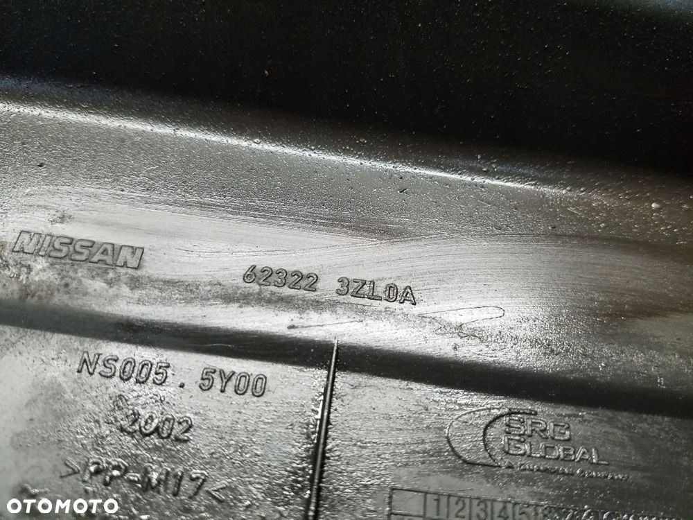 osłona nakładka pasa przód nissan pulsar - 3