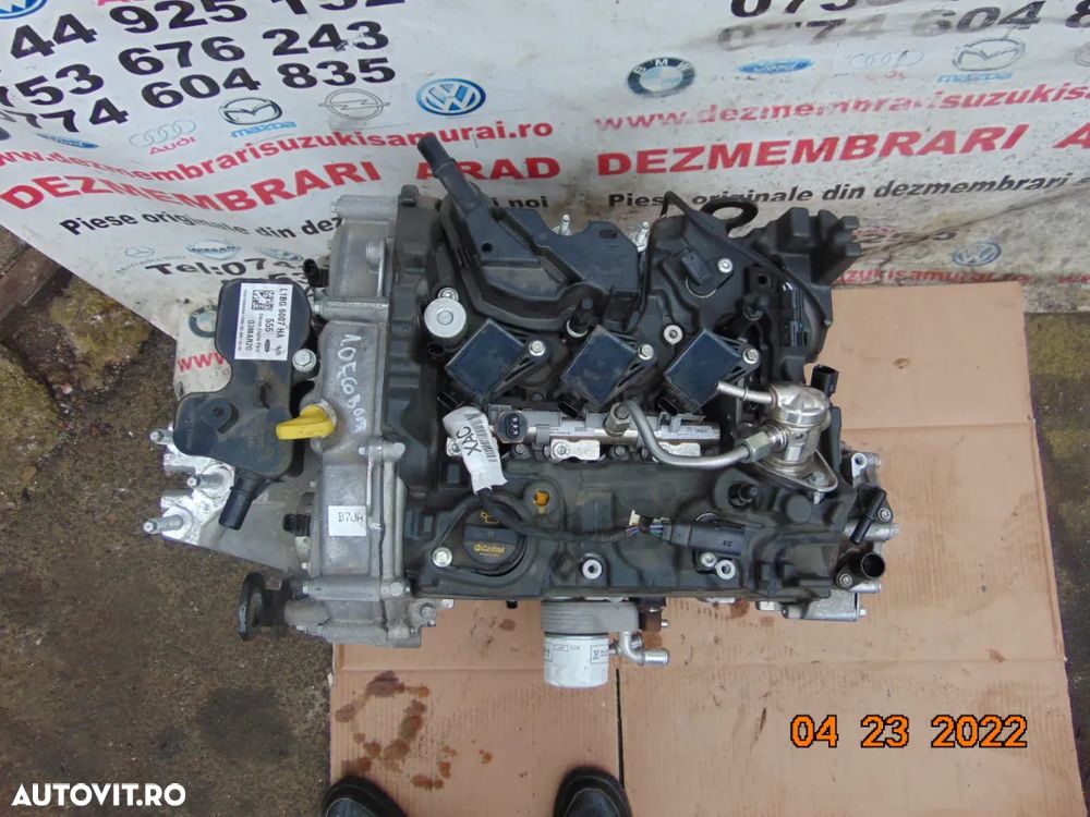 Motor Ford 1.0 B7JA euro 6 Puma Fiesta B max Focus C max ecoboost B7JB Mondeo b7jc ka b7da 1.0 ecob - 2