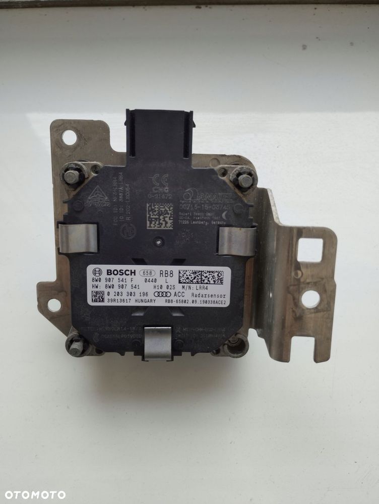 moduł radar distronic audi a4 b9 8w 8w0907541f - 2