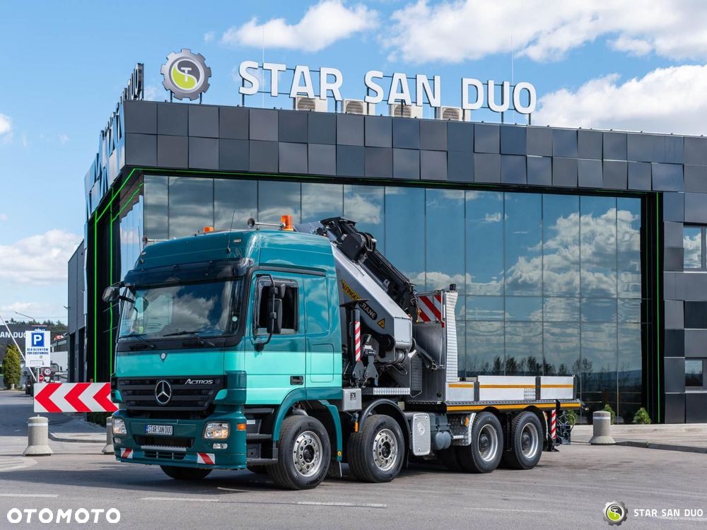 Mercedes-Benz ACTROS 3258 8x4 Palfinger PK 72002 HDS Żuraw Fly Jib - 10