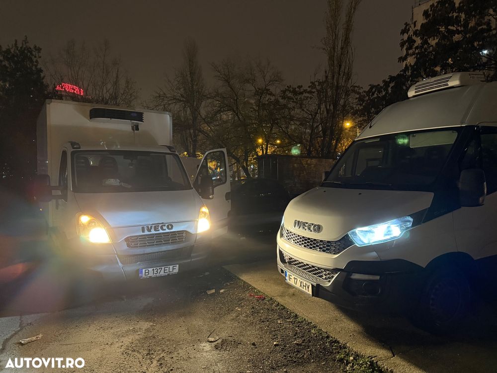 Iveco Daily 35c 130 Frigorific Frigo 2017 duba izoterma Fără Rugina Fără Probleme AC Navi Led 35s13 Unic Proprietar de noua luata din reprezentanța iveco România 2 bucati 9500 euro - 6