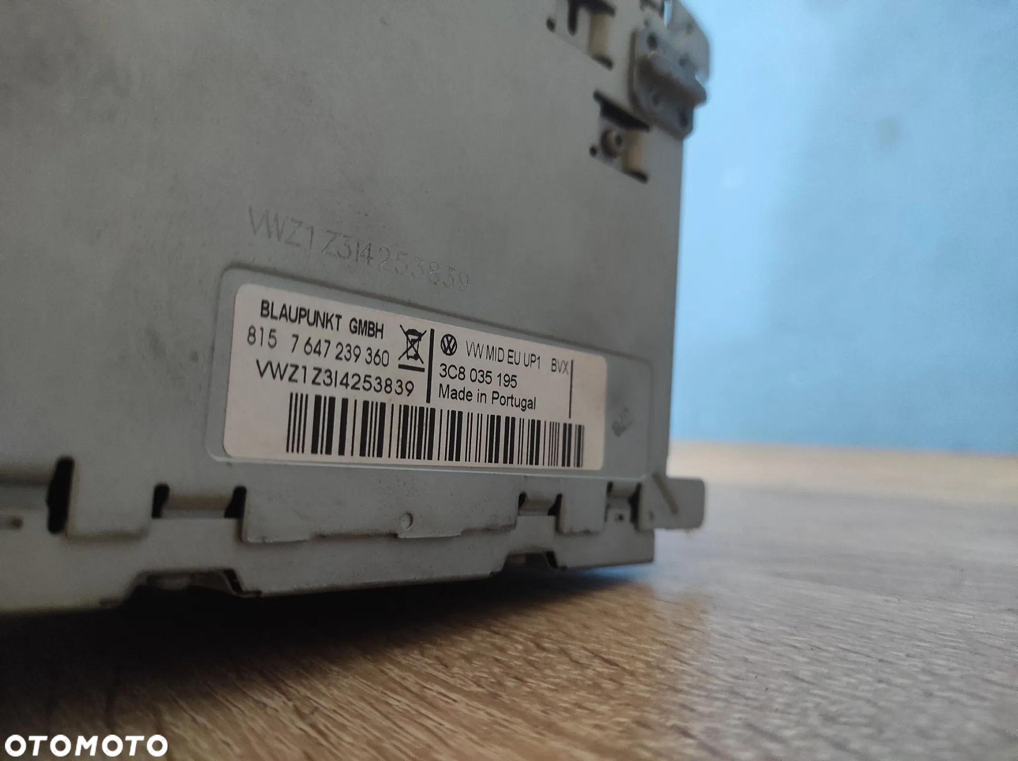 RADIO ODTWARZACZ TIM RCD 510 ROZKODOWANE VW PASSAT B6 B7 CC TIGUAN GOLF 5 6 TOURAN CADDY JETTA 3C8035195 WSYŁKA !!!! - 6