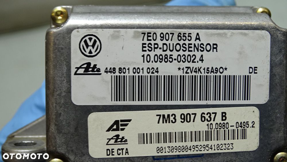 MODUŁ ESP SEAT ALHAMBRA 1.9TDI LIFT 7E0907655A - 2