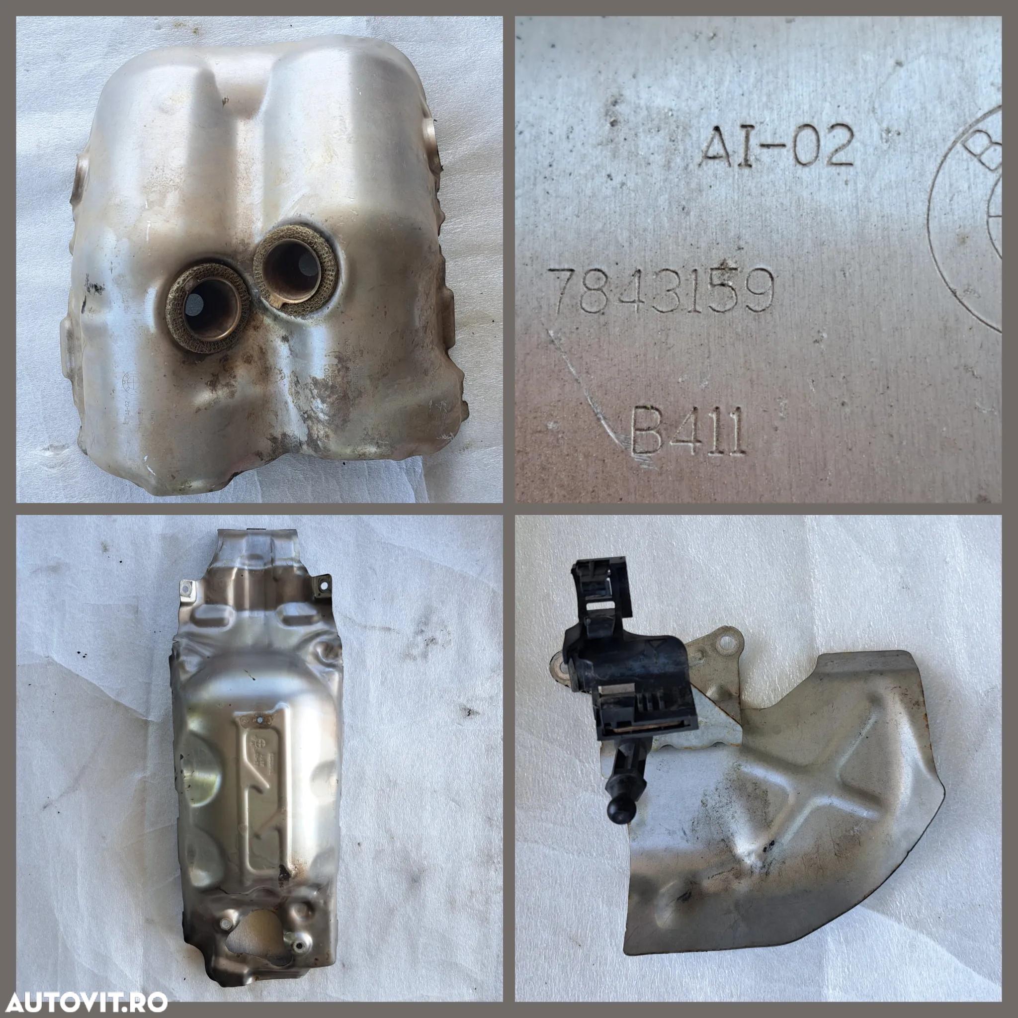 3 Anexe motor M6 4.4 benzina S63B44B cablaj instalatie electrica motor aprindere injectoare transmisie rezervor vacuum valva solenoid suport catalizator protectie termica turbo evacuare suport sonda lambda - 9