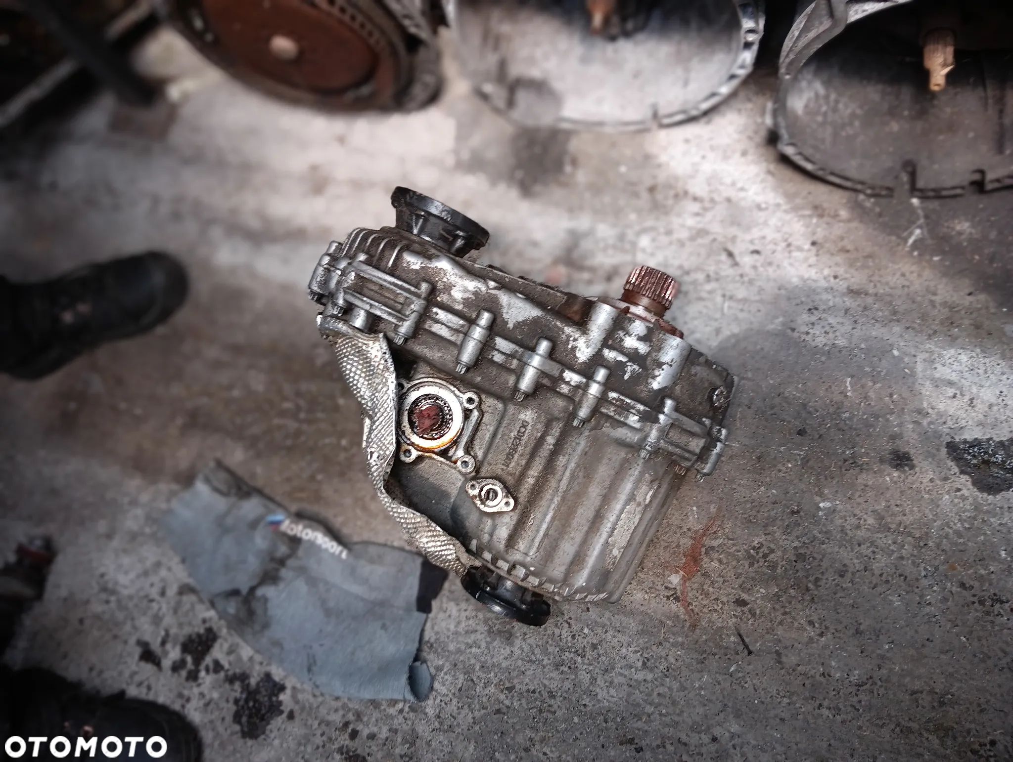 mercedes w164 ml 3.5b v6 reduktor skrzyni biegow a1642801000 - 1