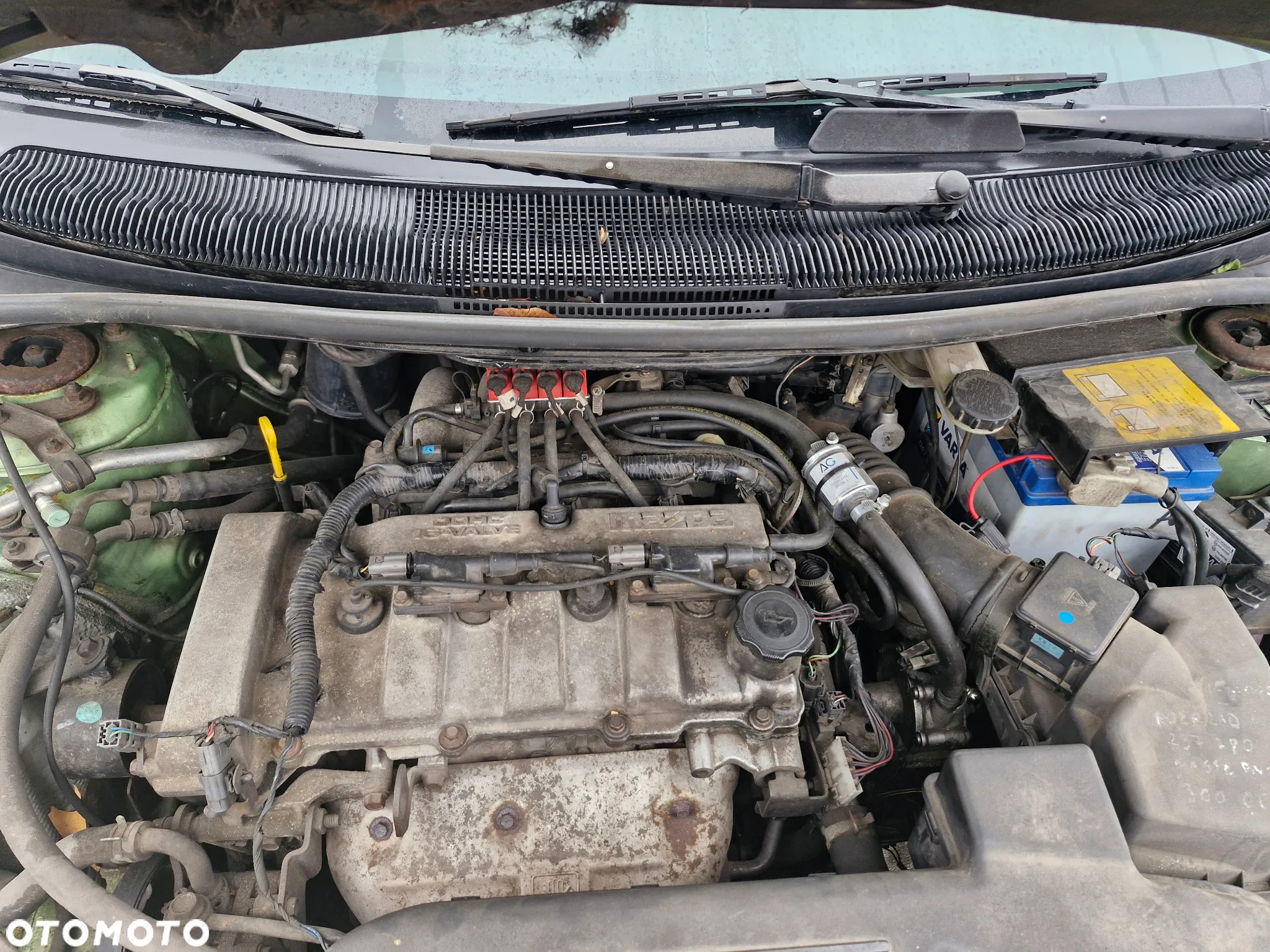 Mazda premacy 1.8 B  maska  zderzak drzwi lusterko szyba roleta fotel pojazd na czesci - 7