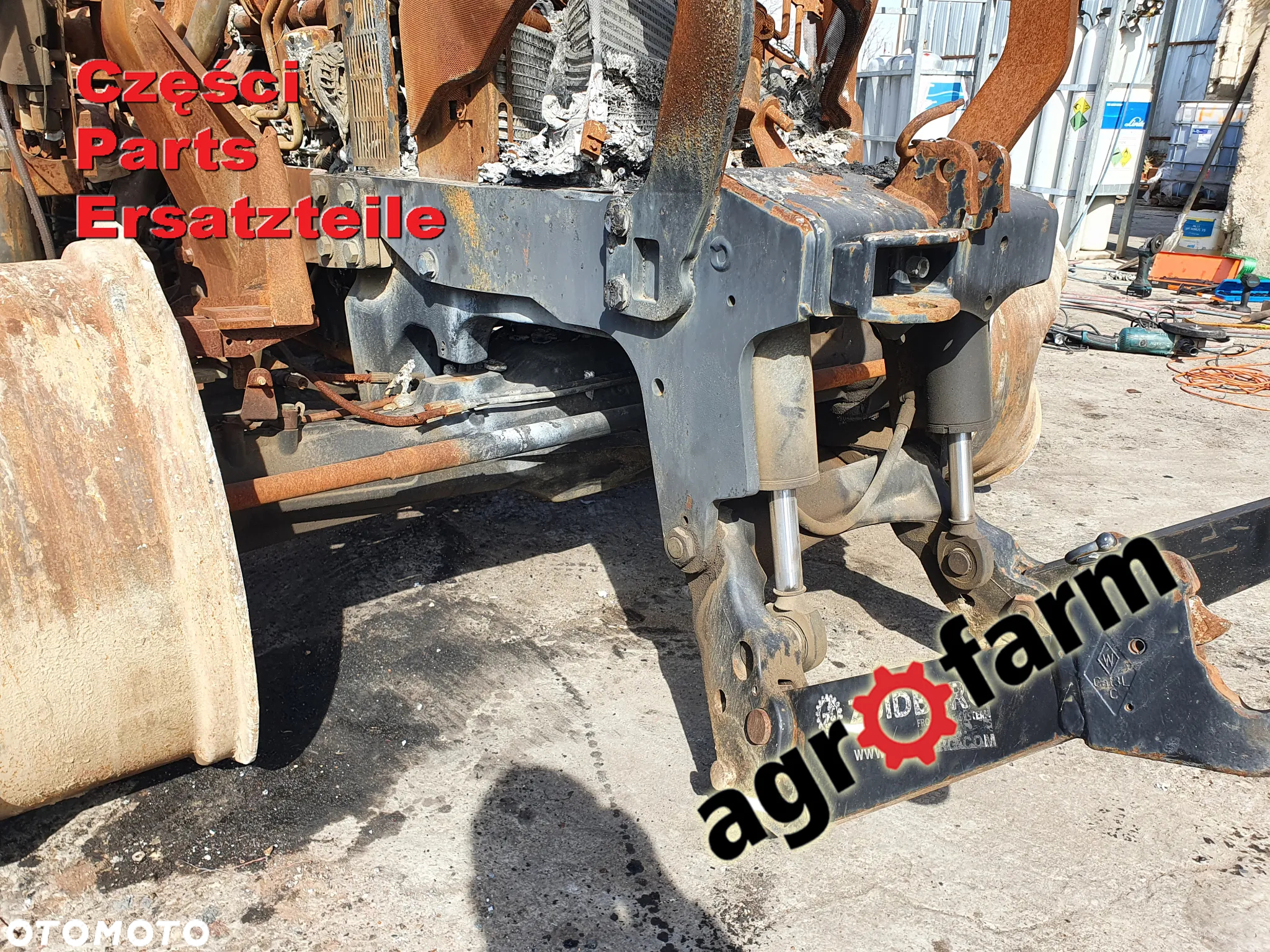 Case Maxxum 115 125 silnik skrzynia zwolnica most obudowa wał - 3
